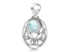 Close Out Larimar Pendant LAR-CO-RDEP-84.