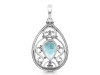 Close Out Larimar Pendant LAR-CO-RDEP-87.