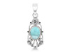 Close Out Larimar Pendant LAR-CO-RDEP-95.