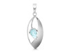 Close Out Larimar Pendant LAR-CO-RDP-125.