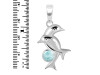 Close Out Larimar Pendant LAR-CO-RDP-146.