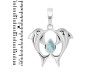 Close Out Larimar Pendant LAR-CO-RDP-149.
