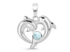 Close Out Larimar Pendant LAR-CO-RDP-150.
