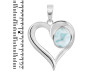 Close Out Larimar Pendant LAR-CO-RDP-156.