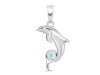 Close Out Larimar Pendant LAR-CO-RDP-163.