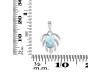 Close Out Larimar Pendant LAR-CO-RDP-208.