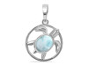 Close Out Larimar Pendant LAR-CO-RDP-238.