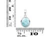 Close Out Larimar Pendant LAR-CO-RDP-684.