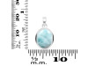 Close Out Larimar Pendant LAR-CO-RDP-687.