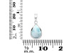 Close Out Larimar Pendant LAR-CO-RDP-946.