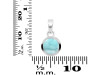 Close Out Larimar Pendant LAR-CO-RDP-951.