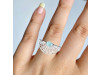 Close Out Larimar & Moonstone Ring LAR-CO-RDR-1034.