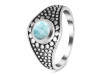 Close Out Larimar Ring LAR-CO-RDR-1035.