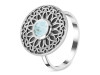 Close Out Larimar Ring LAR-CO-RDR-1099.
