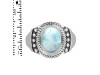 Close Out Larimar Ring LAR-CO-RDR-1201.