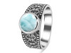 Close Out Larimar Ring LAR-CO-RDR-1217.