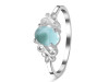 Close Out Larimar Ring LAR-CO-RDR-1414.