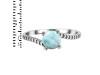 Close Out Larimar Ring LAR-CO-RDR-1418.