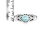 Close Out Larimar Ring LAR-CO-RDR-1540.