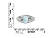 Close Out Larimar Ring LAR-CO-RDR-1592.