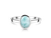 Close Out Larimar Ring LAR-CO-RDR-2512.