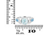 Close Out Larimar & Blue Topaz Ring LAR-CO-RDR-43.