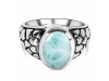 Close Out Larimar Ring LAR-CO-RDR-49.