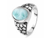 Close Out Larimar Ring LAR-CO-RDR-49.