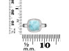 Close Out Larimar Ring LAR-CO-RDR-55.