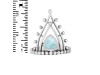 Close Out Larimar Ring LAR-CO-RDR-805.