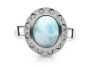 Close Out Larimar Ring LAR-CO-RDR-89.