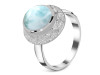 Close Out Larimar Ring LAR-CO-RDR-89.