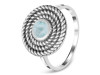 Close Out Larimar Ring LAR-CO-RDR-913.