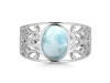 Close Out Larimar Ring LAR-CO-RDR-950.