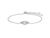 Crystal & White Topaz Bracelet CST-RDB-140.