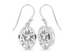 Crystal Quartz Earring CST-RDE-1246.
