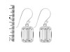 Crystal Quartz Earring CST-RDE-1251.