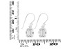 Crystal Quartz Earring CST-RDE-712.