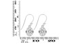 Crystal Quartz Earring CST-RDE-713.