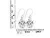 Crystal Quartz Earring CST-RDE-725.