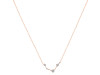 Aries Zodiac Star Constellation Crystal & White Topaz Necklace CST-RDN-488.