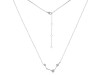 Aries Zodiac Star Constellation Crystal & White Topaz Necklace CST-RDN-488.