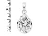 Crystal Quartz Pendant CST-RDP-455.