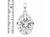 Crystal Quartz Pendant CST-RDP-458.