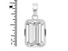 Crystal Quartz Pendant CST-RDP-465.