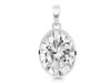Crystal Quartz Pendant CST-RDP-467.