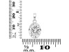 Crystal Quartz Pendant CST-RDP-471.