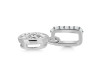 Crystal & White Topaz Pendant CST-RDP-780-CZ-LOOP.