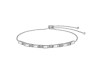 Crystal & White Topaz Bracelet CST-RDB-133.