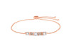Crystal & White Topaz Bracelet CST-RDB-147.